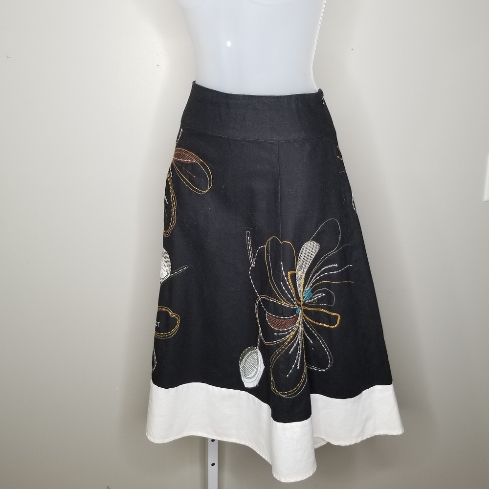 Sherry Taylor embroidered skirt